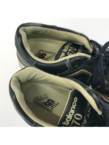 NEW BALANCE スニーカー M670NVY イングランド製 US9