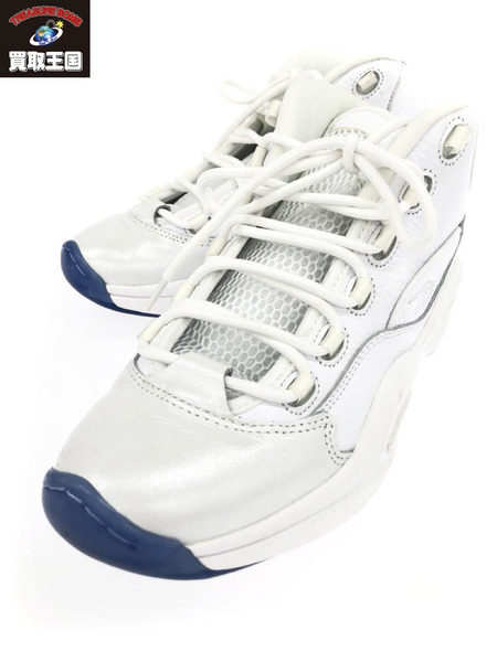 Reebok QUESTION MID White スニーカー 27cm[値下]