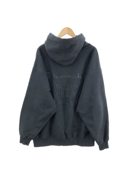 Champion WTAPS WTAPS CHAMPION ACADEMY/HOODED/CTPL ブラック L