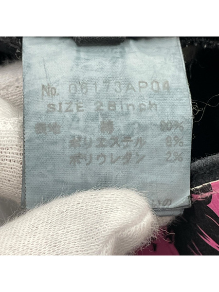 HYSTERIC GLAMOUR パンツ DESTROY ALL MONSTERS/NIAGARA DRAWING 黒[値下]