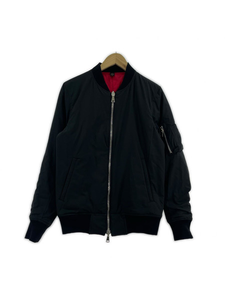 wjk ミリタリージャケット ma-1 黒 2924