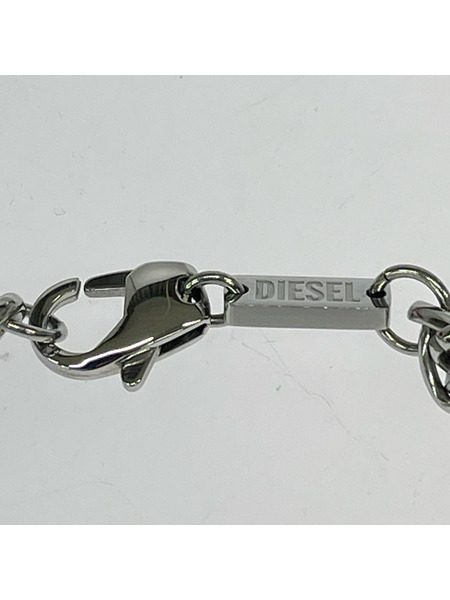 DIESEL ネックレス チェーンネックレス/STEEL