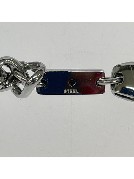 DIESEL ネックレス チェーンネックレス/STEEL