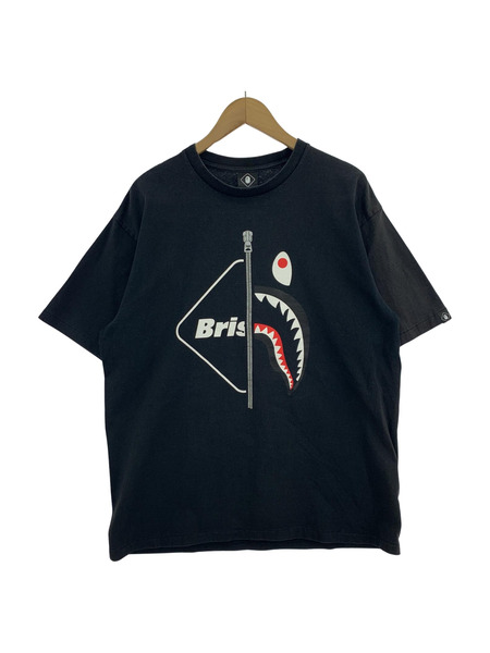 A BATHING APE/FCRB/シャークTシャツ（XL)