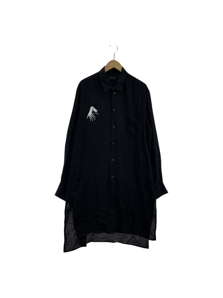 Yohji Yamamoto s'yte 般若 オープンカラーシャツ