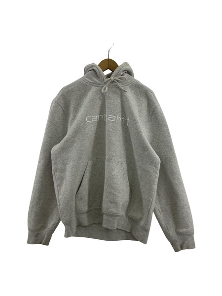 Carhartt WIP HOODED CARHARTT SWEAT パーカー/フーディー (L) グレー[値下]