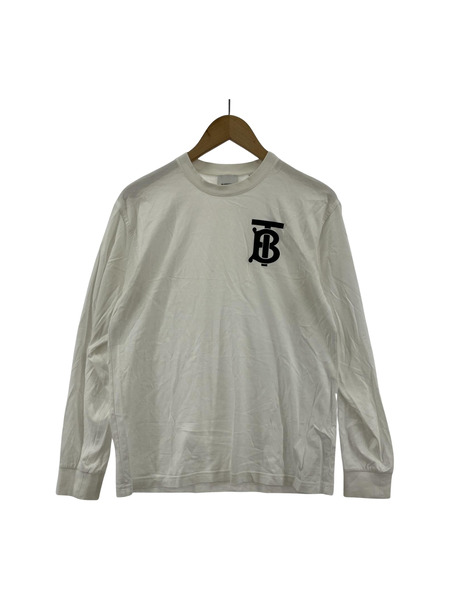 BURBERRY/MONOGRAM MOTIF COTTON TOP/XXS