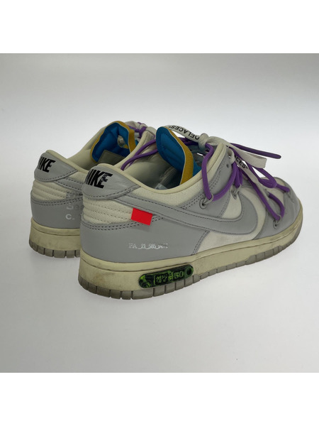 NIKE×OFF-WHITE DUNK LOW 1 OF 50 (26.5cm) DM1602-125