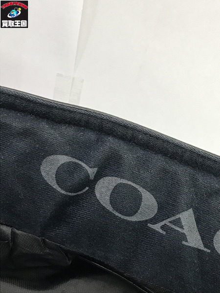 COACH キルティング レザージャケット 黒 S