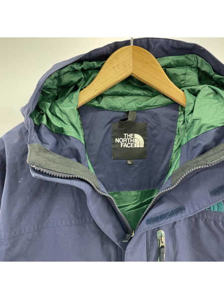 THE NORTH FACE ZEUS TRICLIMATE JACKET L ネイビー