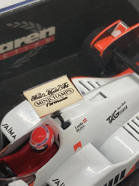 1/43スケールカー 32ミニチャンプス McLAREN WORLD CHAMPION 1984 #8