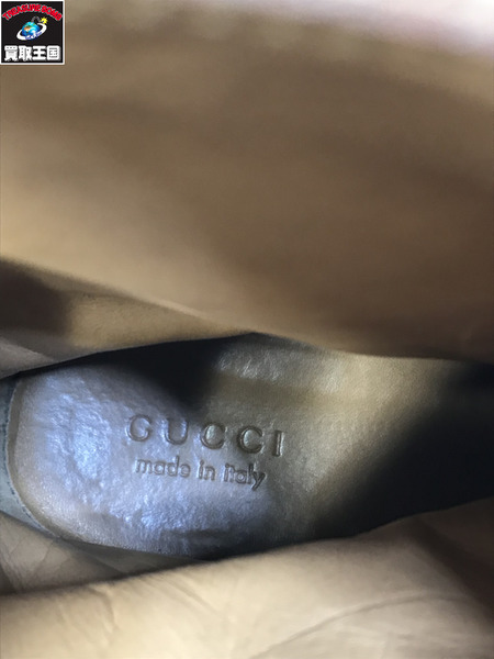 GUCCI グッチ ペコスブーツ　サイズ8 1/2　8.5 269680 レザー 
