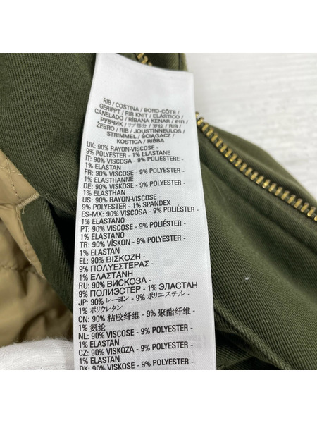 DIESEL J-BASTYAN ボンバージャケット MA-1 A02682 オリーブ (S)[値下]