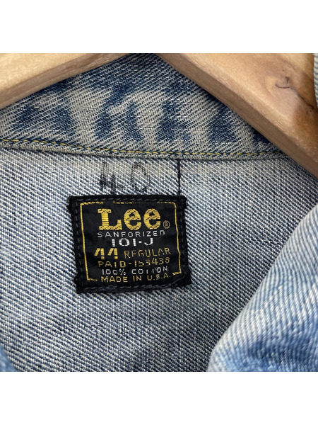 Lee デニムジャケット 60s-70s前期 101-J デニムジャケット (44R) タグMRナシ