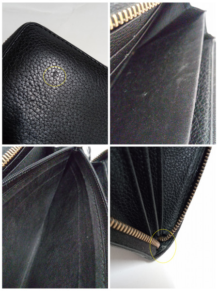 GUCCI/ヴィンテージロゴ/ラウンドファスナー/49631