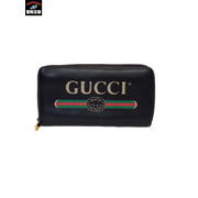 GUCCI/ヴィンテージロゴ/ラウンドファスナー/49631