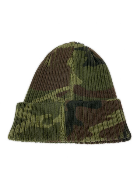 Supreme 26SS Overdyed Beanie Woodland Camo