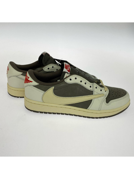 NIKE スニーカー AIR JORDAN 1 LOW TRAVIS SCOTT 25.5cm