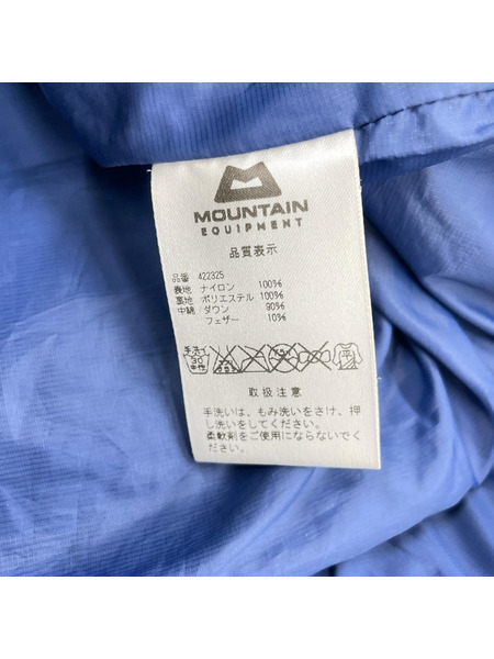 MOUNTAIN EQUIPMENT ダウンベスト レトロラインベスト ベージュ (S)