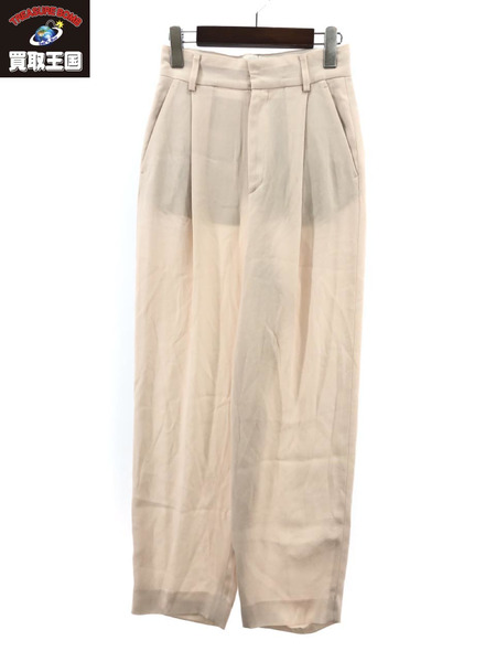 6 ROKU GEORGETTE TUCK PANTS 34｜商品番号：2100200171239 - 買取王国 ...