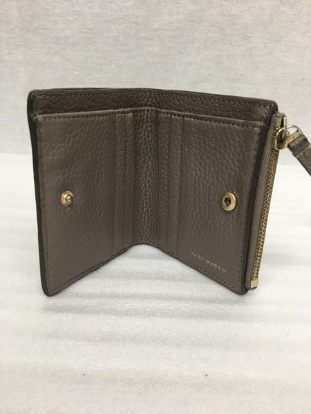 Tory Burch コンパクトウォレット ベージュ