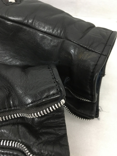 70s Lewis Leathers パッド スーパーファントム カスタム ライダースジャケット size42