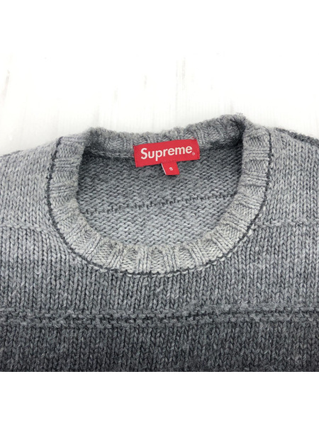 Supreme Gradient Stripe Sweater Ｓ