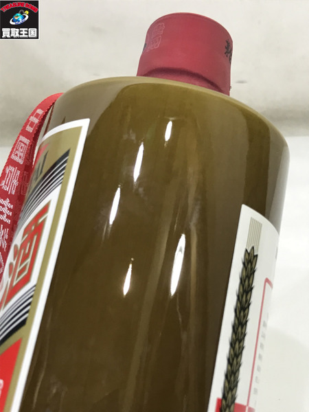 貴州茅台酒 マオタイ酒 MOUTAI 茶ボトル/中国酒/未開栓/箱付き