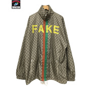 GUCCI　メンズラグ衣料 FAKE NOT Slogan Printing Jacket (50)