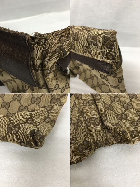 GUCCI GGキャンバス ボディバッグ