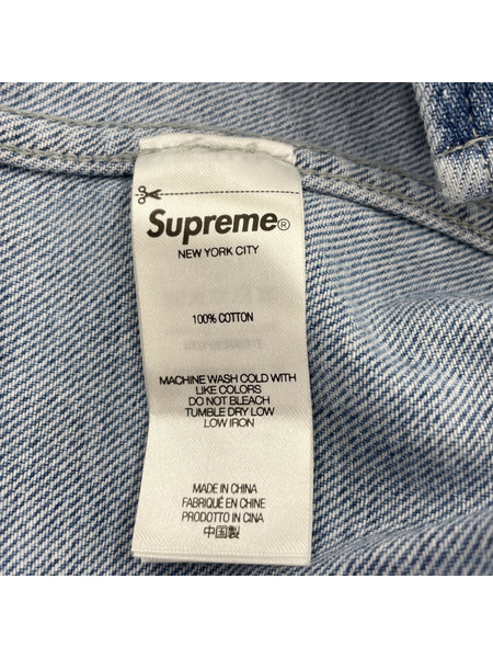 Supreme 長袖シャツ 22SS Small Box Logo Shirt Denim S