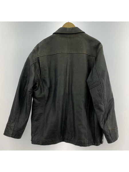 GAP レザージャケット 00s LEATHER POLICEMEN JACKET M
