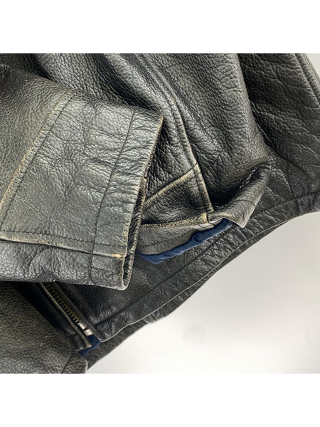 GAP レザージャケット 00s LEATHER POLICEMEN JACKET M