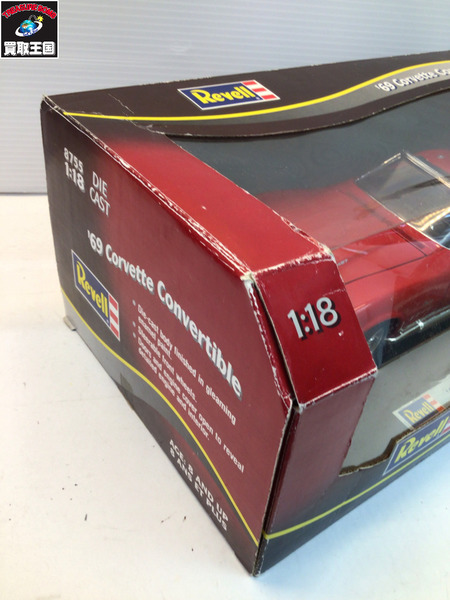 1/18スケールカー Revell '69 コルベット コンバーチブル