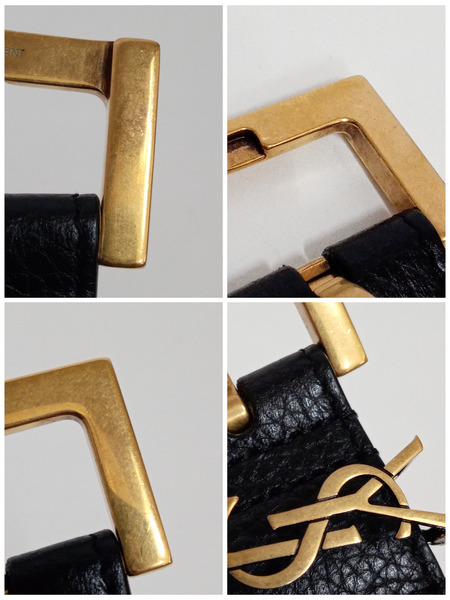 YSL ロゴ　ベルト