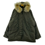 ALPHA ミリタリージャケット N-3B フライトジャケット 4L