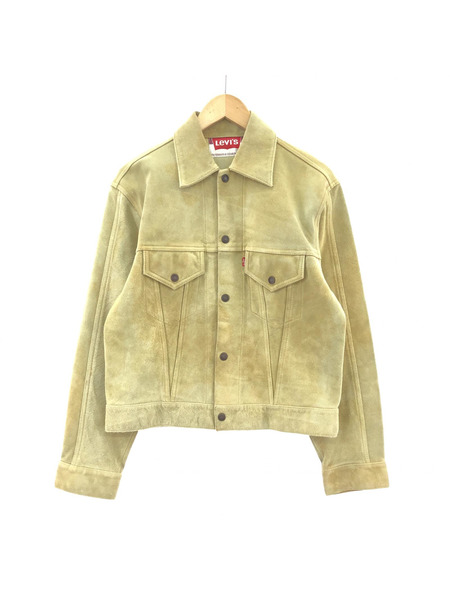 Levi's 71557?9564 復刻 3rd スウェードトラッカージャケット 40 ベージュ