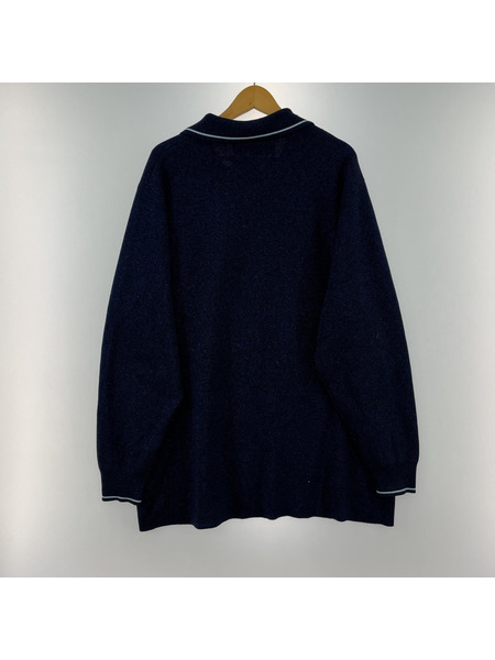 DAIRIKU 23AW Lame Soccer Uniform Knit Pullover L ブルー[値下]