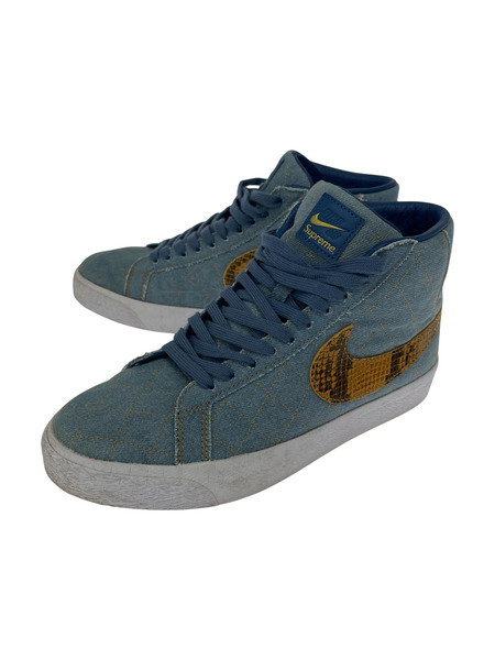 Supreme×NIKE SB Blazer Mid denim/26.5cm