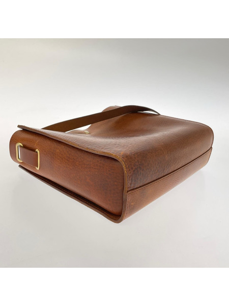 ハンドバッグ pelletteria ibona レザー 茶[値下]