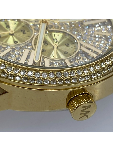 MICHAEL KORS レディース時計 QZ ラインストーン GLD[値下]