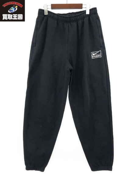 NIKE×STUSSY スウェットパンツ ブラック S｜商品番号：2100207339243