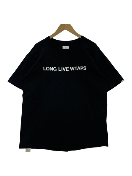 WTAPS LONG LIVE WTAPS TEE 黒