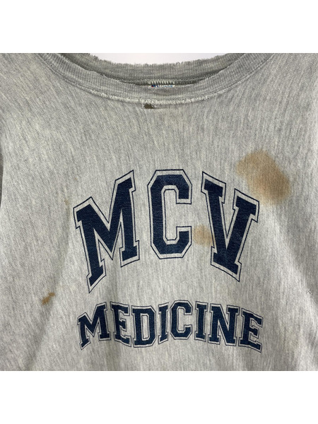 Champion スウェット・トレーナー 80s REVERSE WEAVE MCV sweat shirt (L)