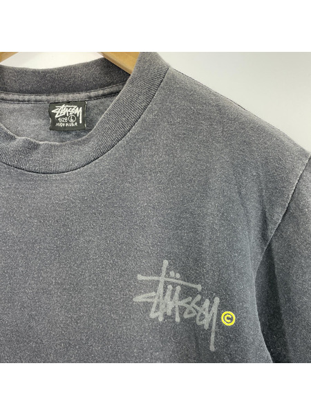 OLD STUSSY/両面プリントTee/L