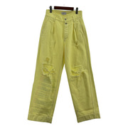 TANAKA WIDE JEAN TROUSERS LEMON W29