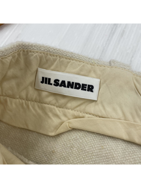 JIL SANDER ウールスラックス 48 ベージュ