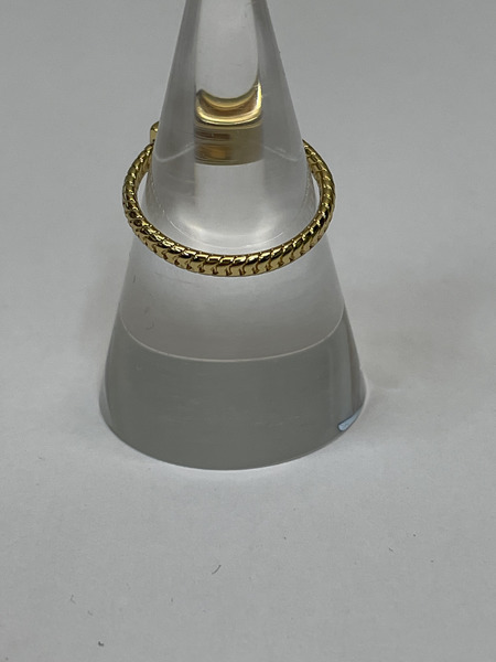 FENDI BAGUETTE FFロゴ バゲットリング ＃13[値下]