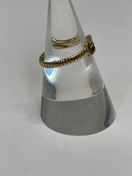 FENDI BAGUETTE FFロゴ バゲットリング ＃13[値下]