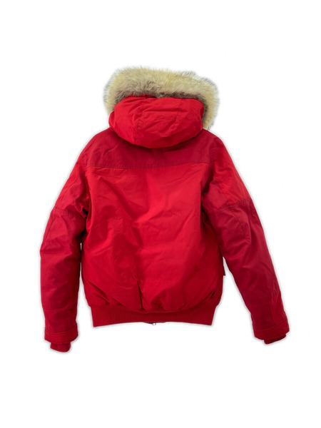 WOOLRICH ダウンジャケット ramar cloth ファー ダウン S 赤